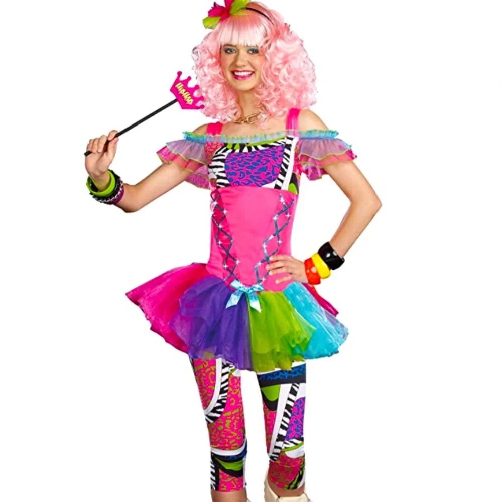 Hip Hop Queen Costume Junior Color Multi Size S 3-5